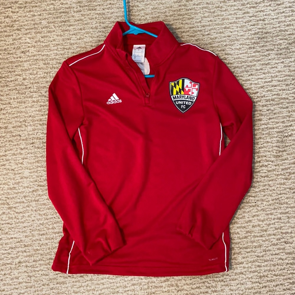 adidas warm up pullover